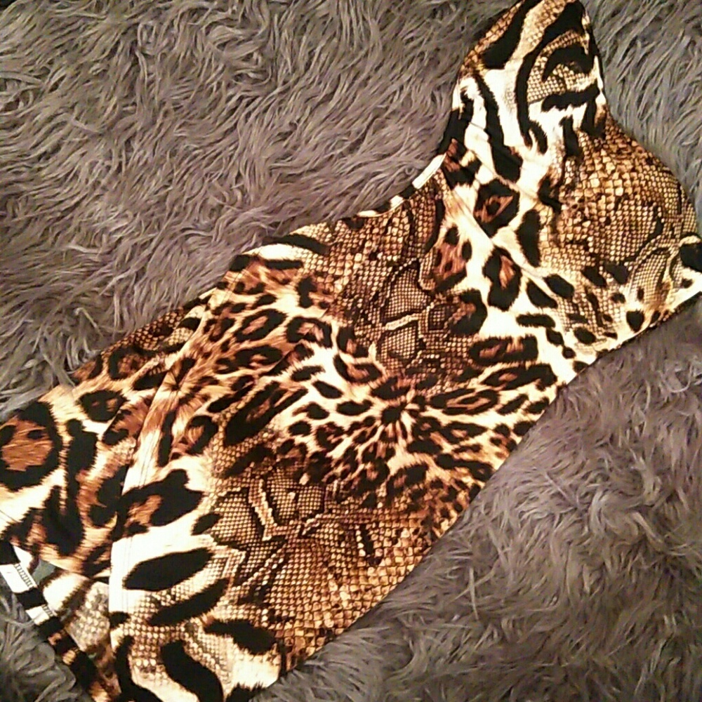 Animal Printed Dress